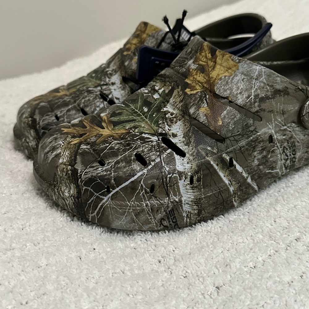 Rugged Shark Kids Camouflage Eva Clogs - Picture 4 of 11